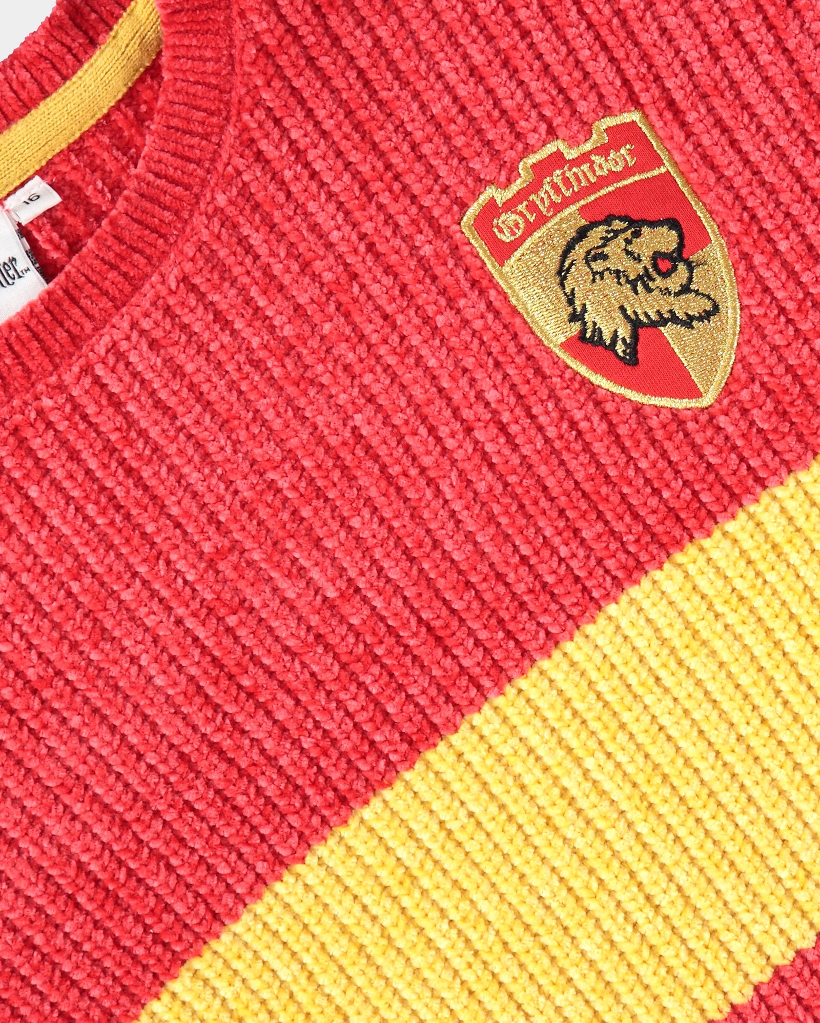 Riachuelo Suéter juvenil cropped Grifinória vermelho Warner Bros.