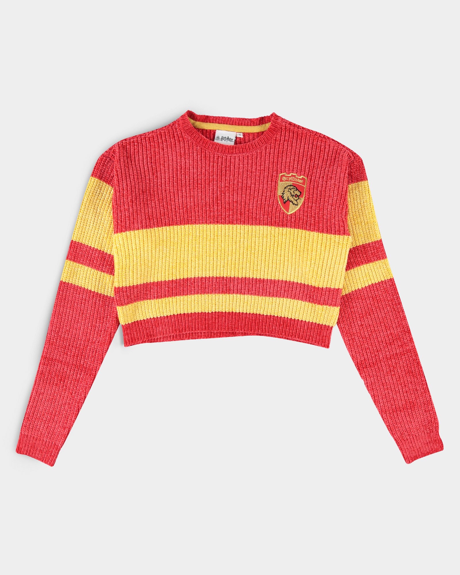 Riachuelo Suéter juvenil cropped Grifinória vermelho Warner Bros.