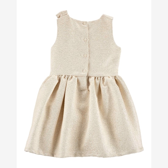 Vestido Bebê Carter's Tule Off White Tam 2 a 5