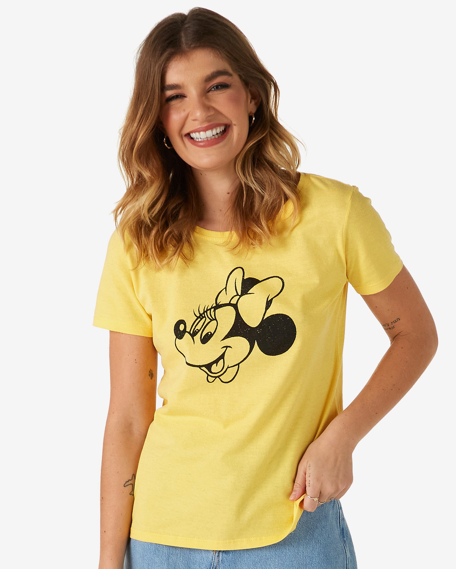 camiseta minnie riachuelo