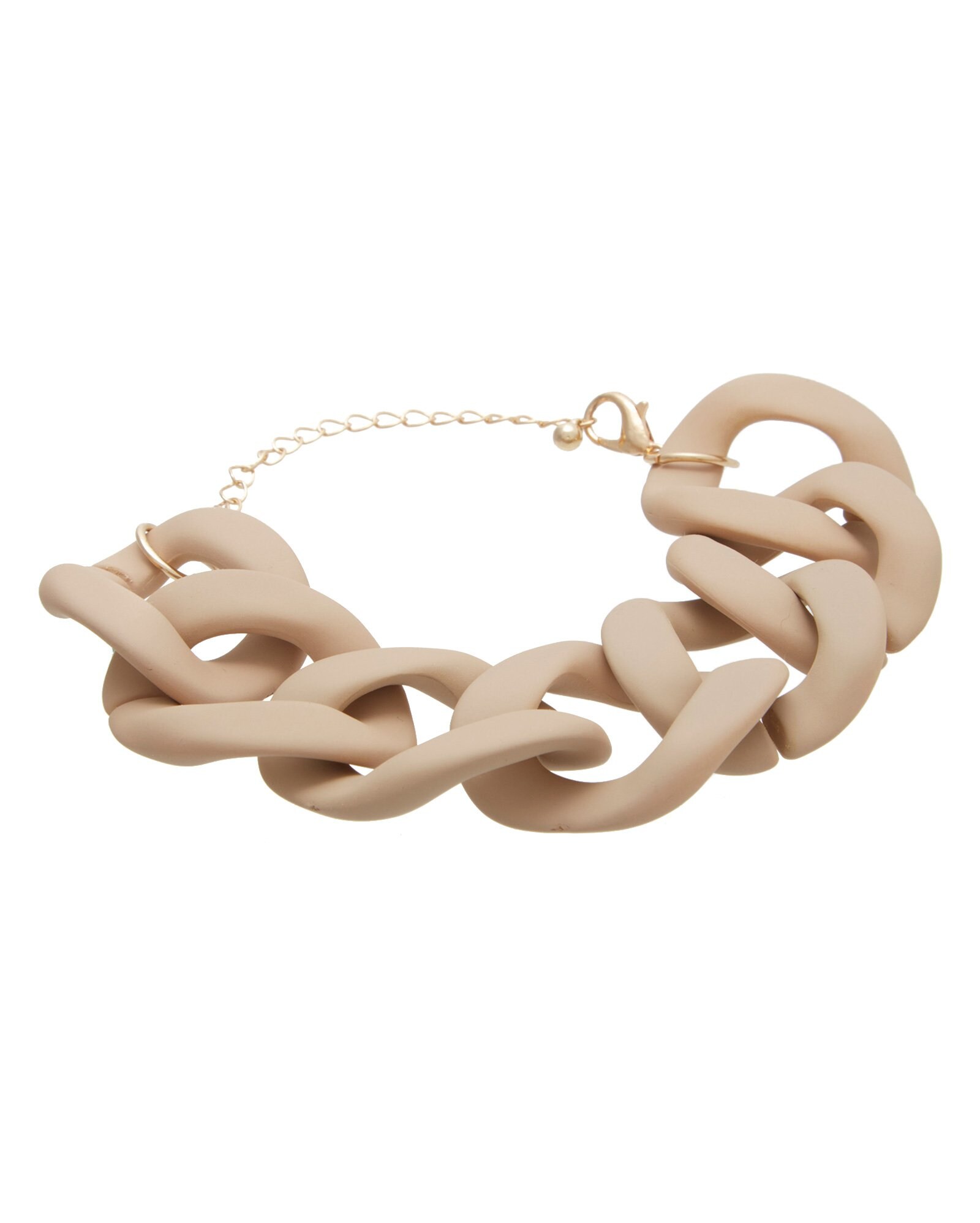 Colares Riachuelo Riachuelo | Pulseira Feminina Correntaria Bege