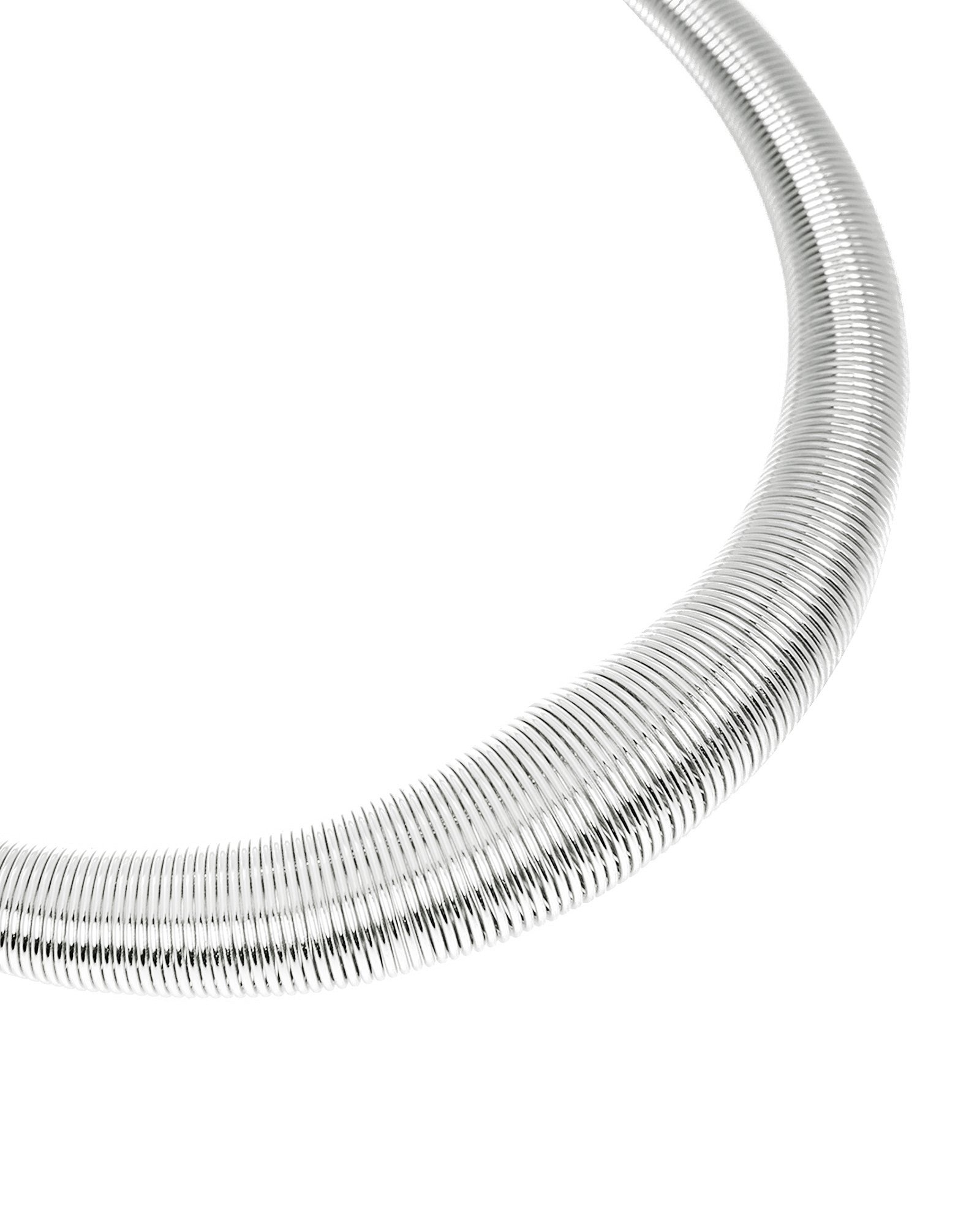 Colar feminino grosso híbridos - Prata Claro | Accessori by Riachuelo