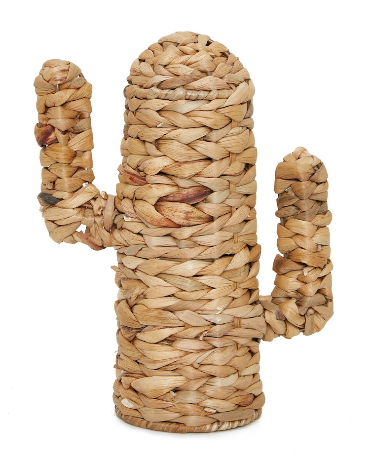 Riachuelo Cacto Decorativo Palha Bege Casa Riachuelo
