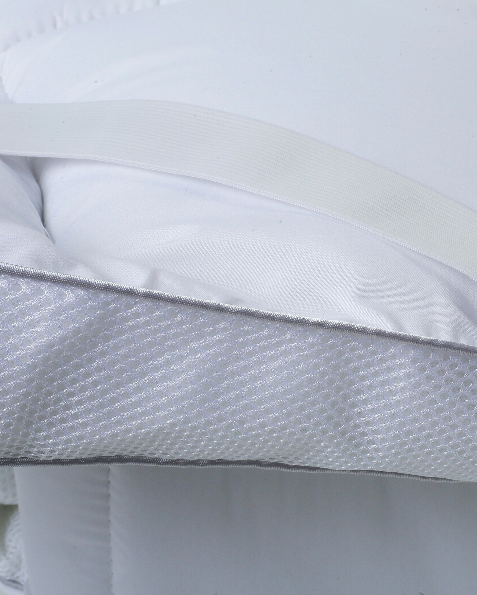 Riachuelo Pillow Top Casal Microfibra Branco Casa Riachuelo