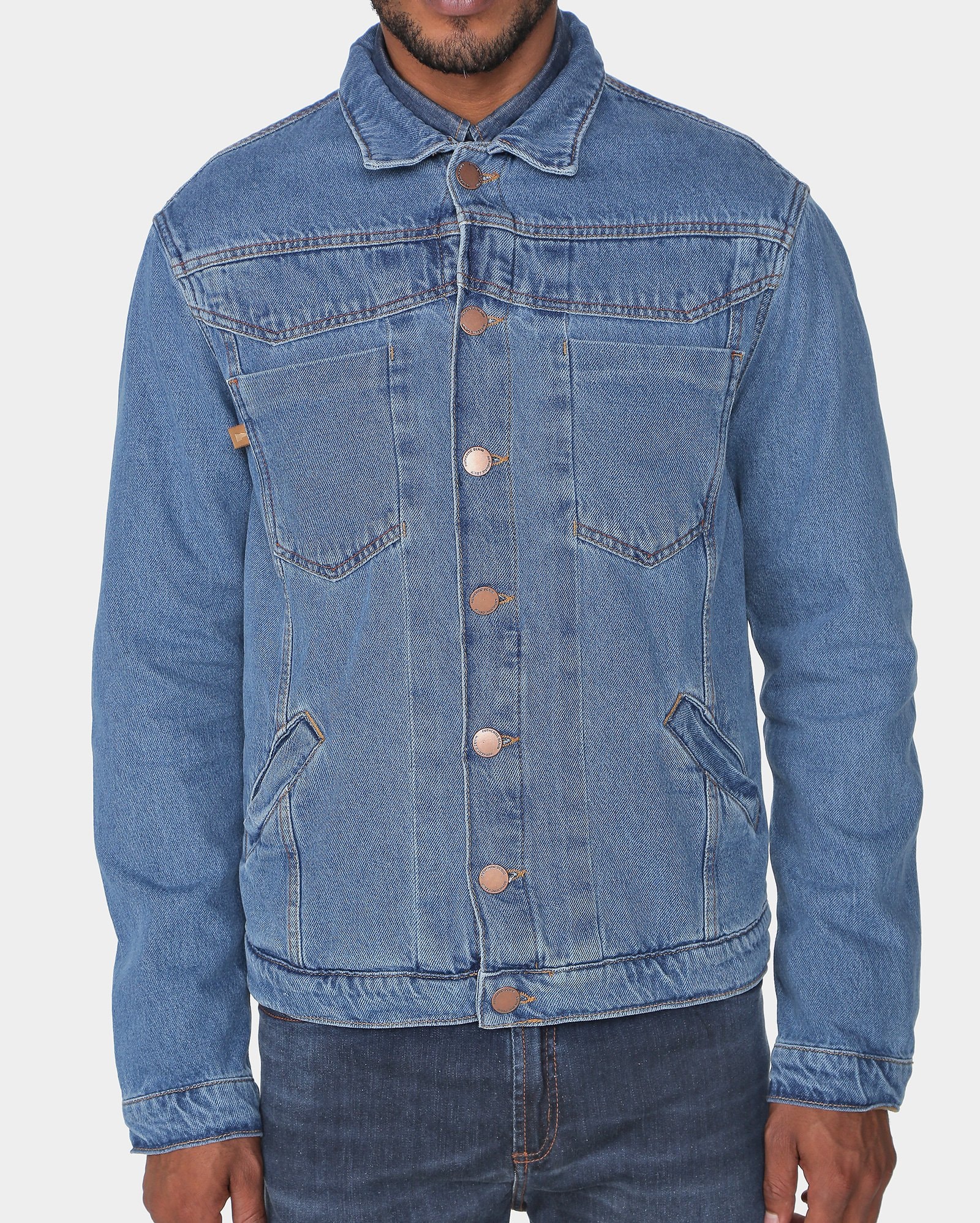 Riachuelo | Jaqueta Jeans Masculina Denim Médio Pool Premium by Renato ...