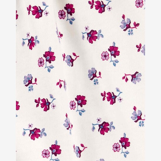 Conjunto Bebê Carter's 3 Peças Tricô Malva/Cinza Mescla Tam RN a 24 Meses