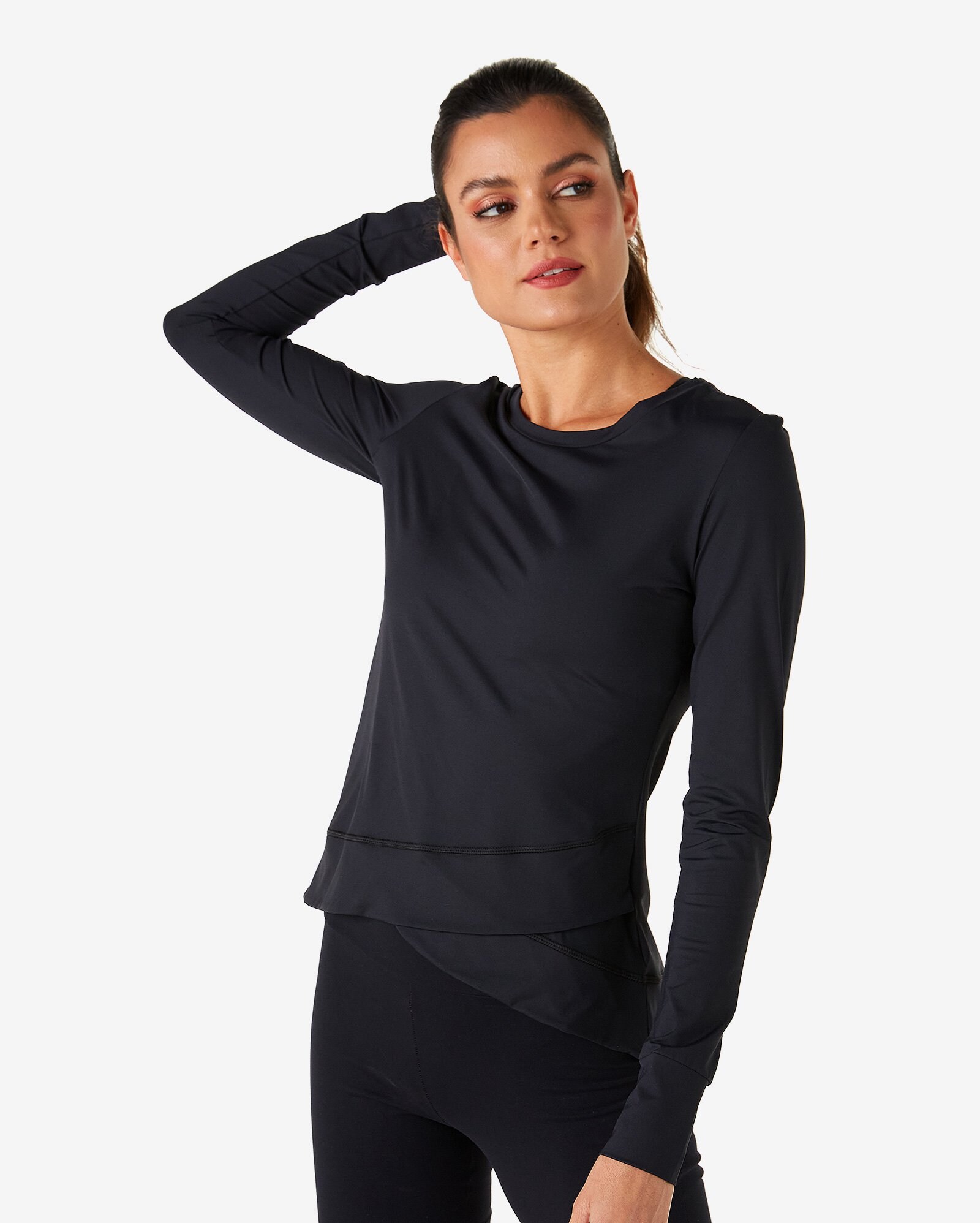 blusa de microfibra feminina
