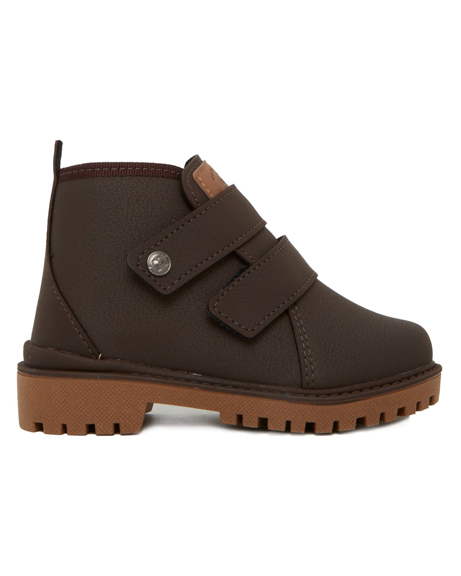 Riachuelo | Bota Coturno Infantil Velcro Molekinho Marrom
