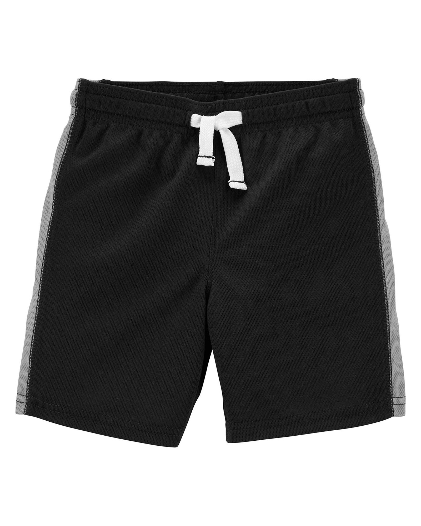Bermuda Infantil Carter's Malha Telada Preto/Branco Tam 2 a 5 Carter