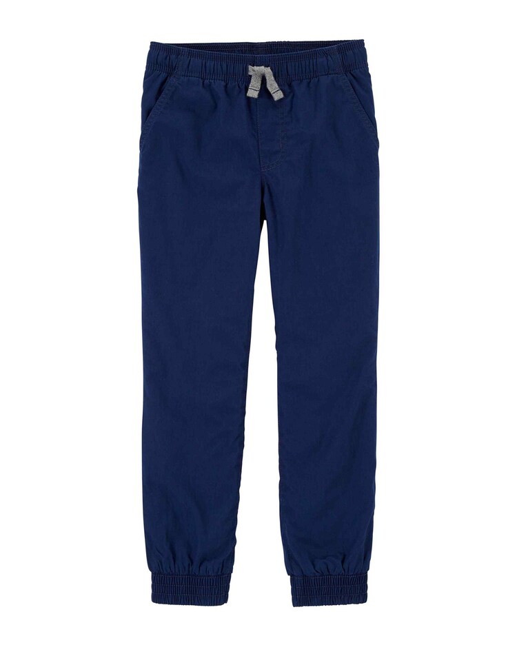 Calça Jogger Infantil Carter's Lisa Azul Marinho Tam 2 a 5