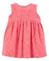 Conjunto Bebê Carter's 2 Peças Borboletas Cinza/Coral Tam RN a 24 Meses
