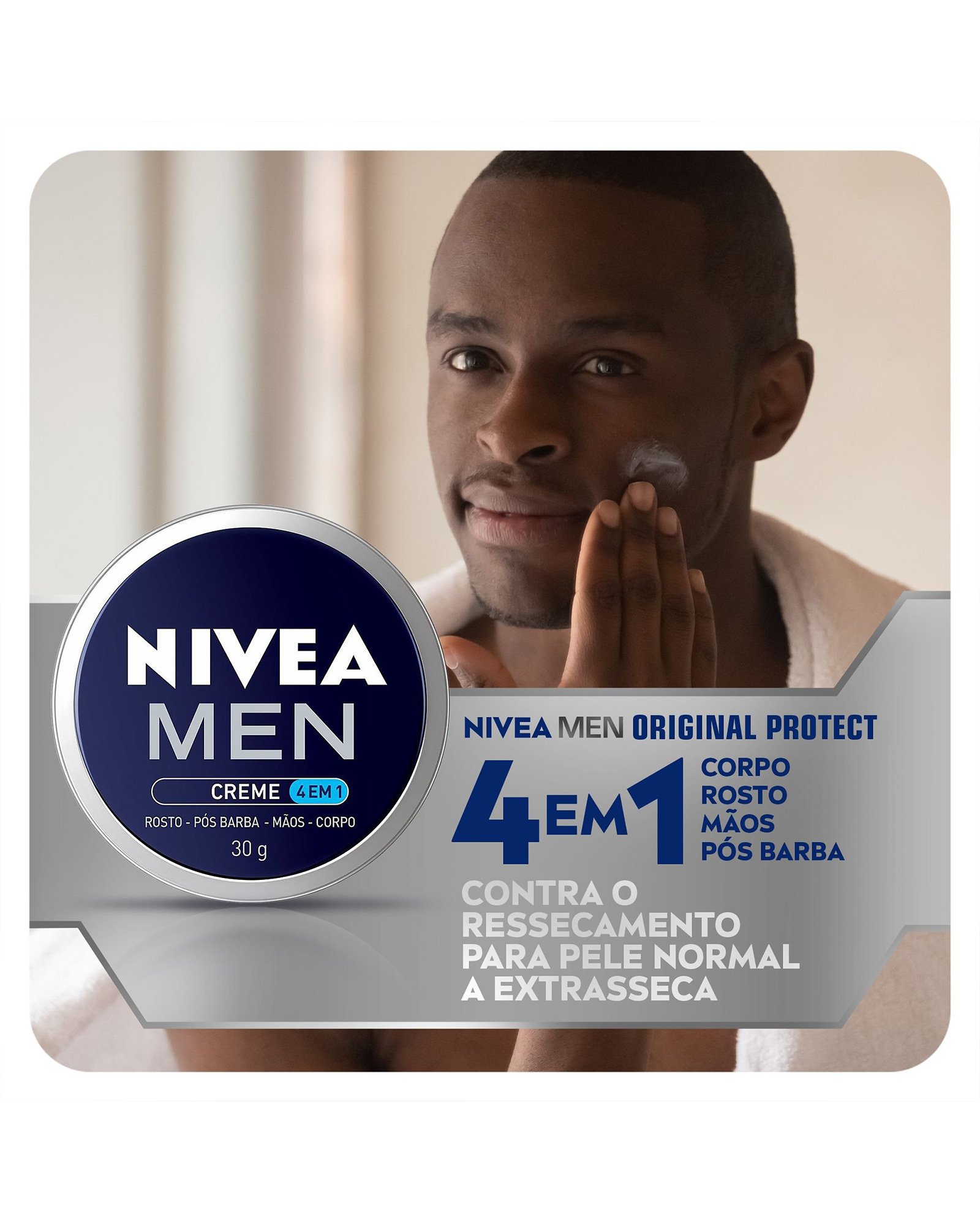 MEN Creme 4 em 1 30g | Nivea