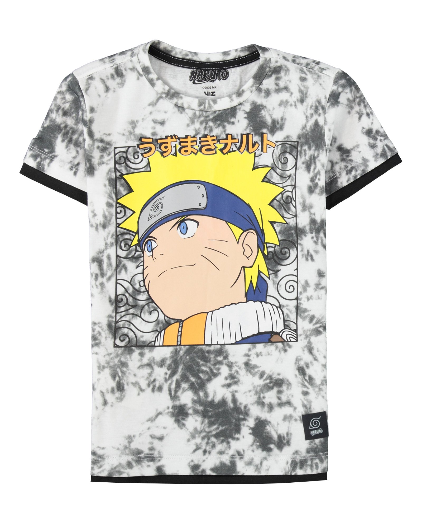 camiseta tie dye naruto