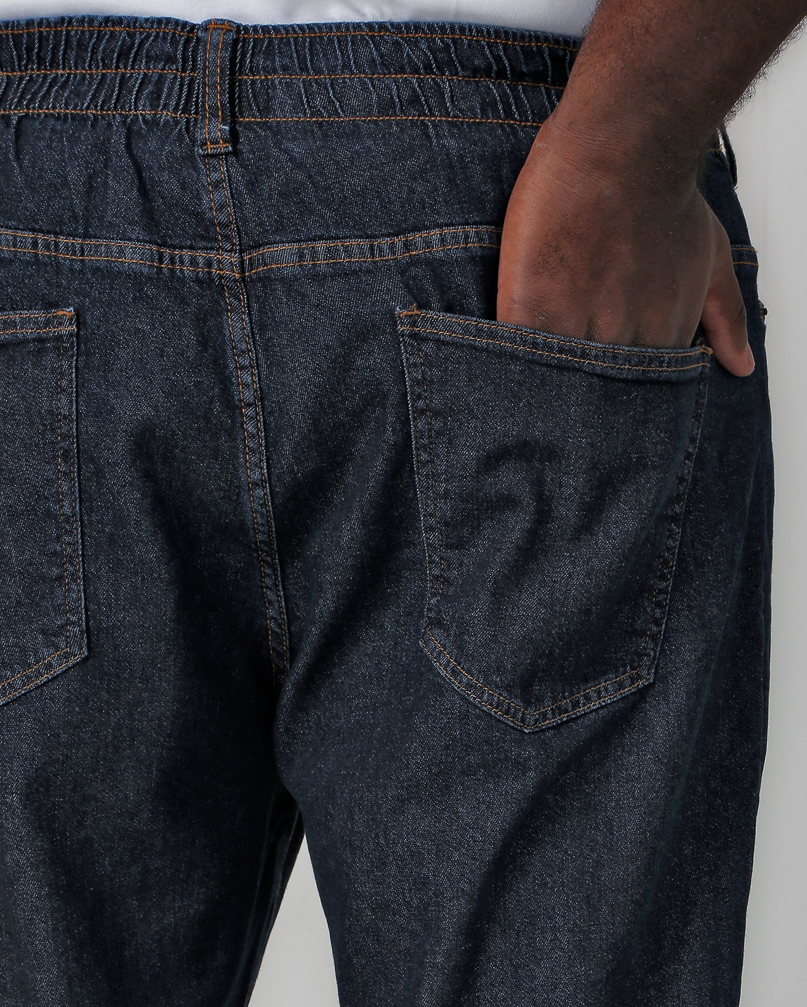 Riachuelo Calça jeans plus size masculina slim denim escuro ALLMAN by Riachuelo