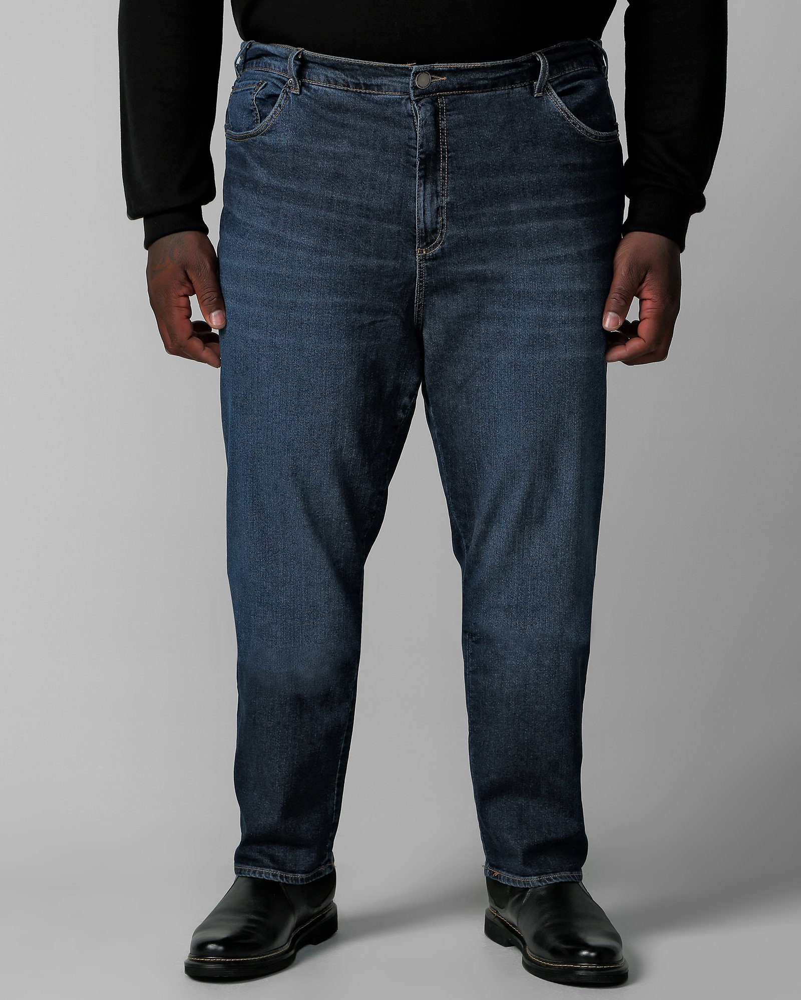 Riachuelo Calça Jeans Plus Size Masculina Slim Denim Médio ALLMAN by Riachuelo