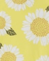 Banho de sol girassol com manga longa amarelo | Carters