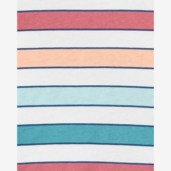 Conjunto curto bebê 3 peças marinheiro listrado azul | Carter's