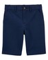 Bermuda Jeans Color Infantil Carter's Azul Tam 6 a 8