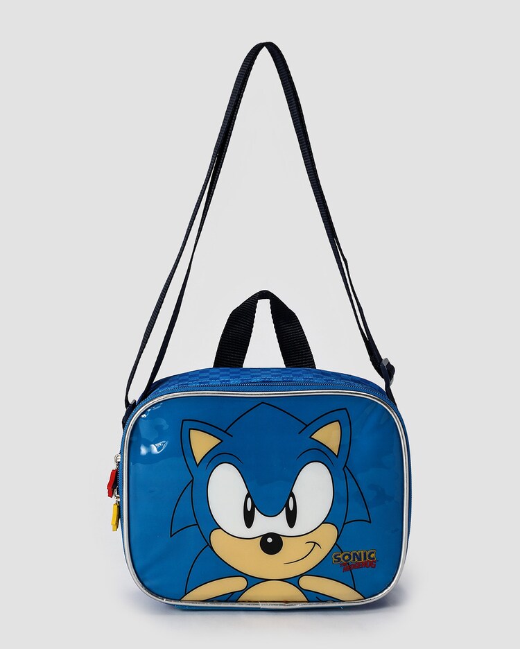Riachuelo Lancheira térmica infantil Sonic azul SEGA