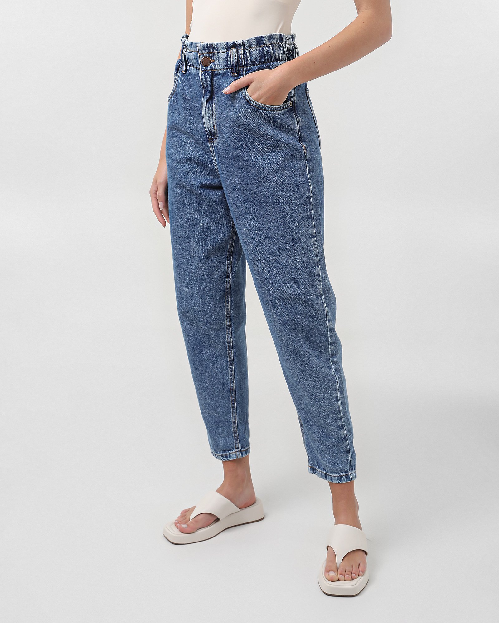 Calça jeans feminina baggy cintura alta | Pool Jeans