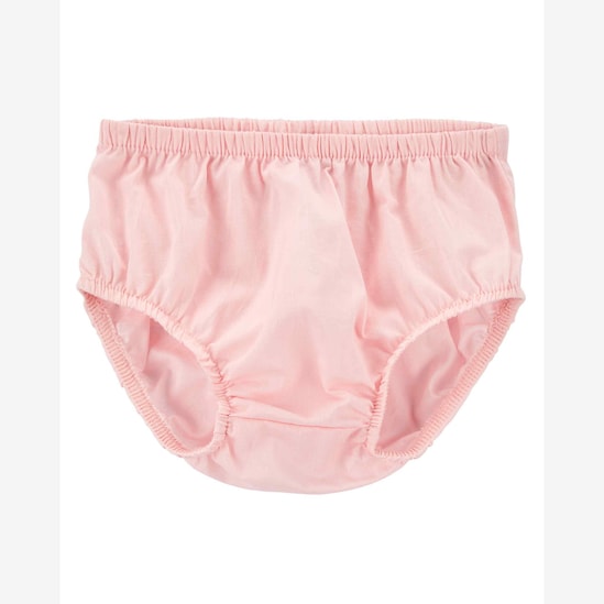 Vestido bebê bordado com calcinha rosa | Carter's