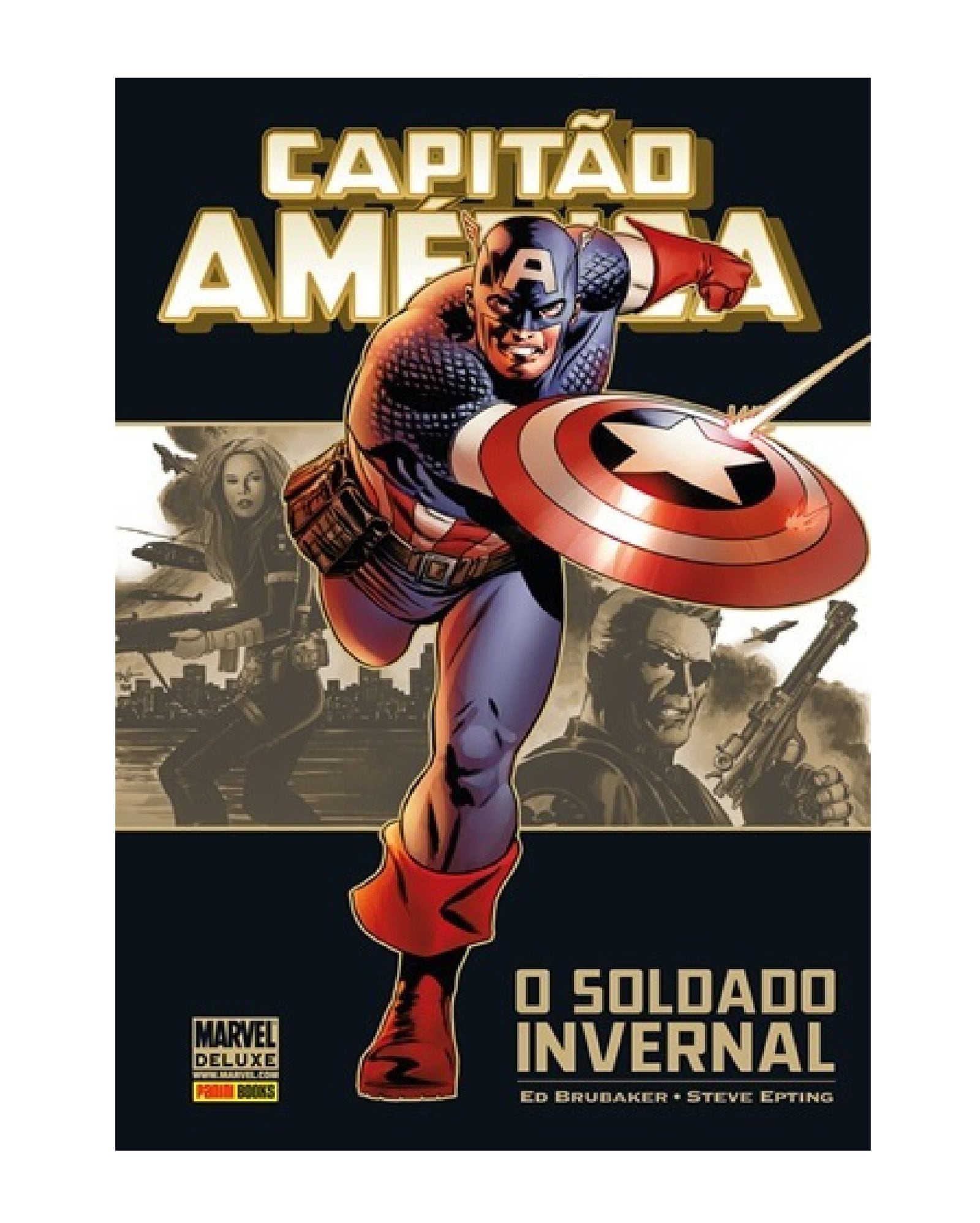 Riachuelo | Livro Capitão América: O Soldado Invernal Panini 304 Páginas