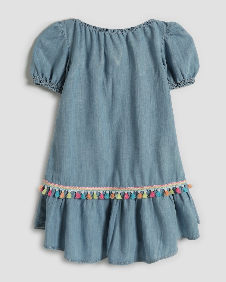 Jeans Juvenil Vestido Jeans Roupas Infantil Feminina Na Riachuelo