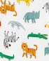 Kit pijama infantil 4 peças zoológico verde | Carter's