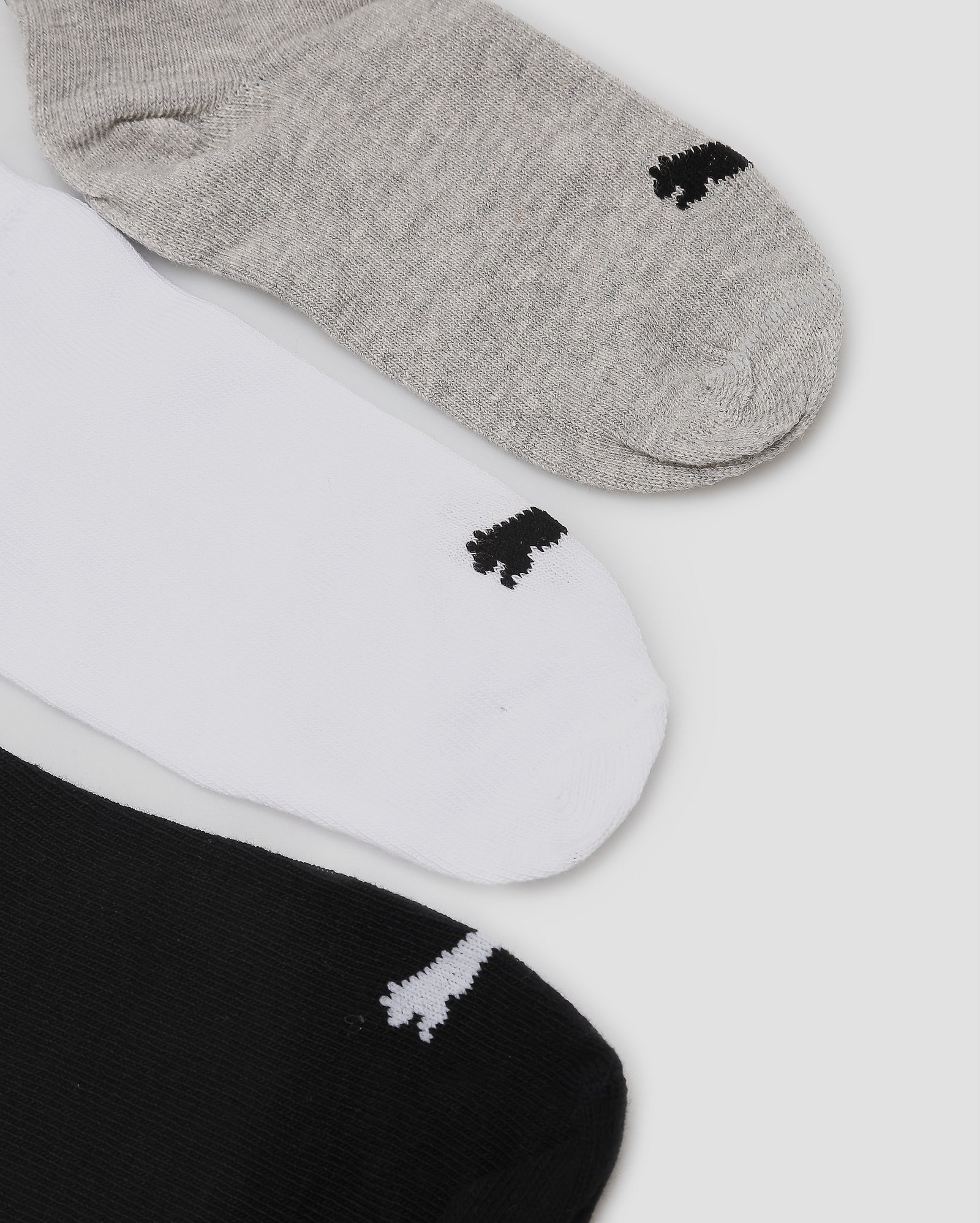 Kit meia infantil 3 pares sapatilha multicor | Puma