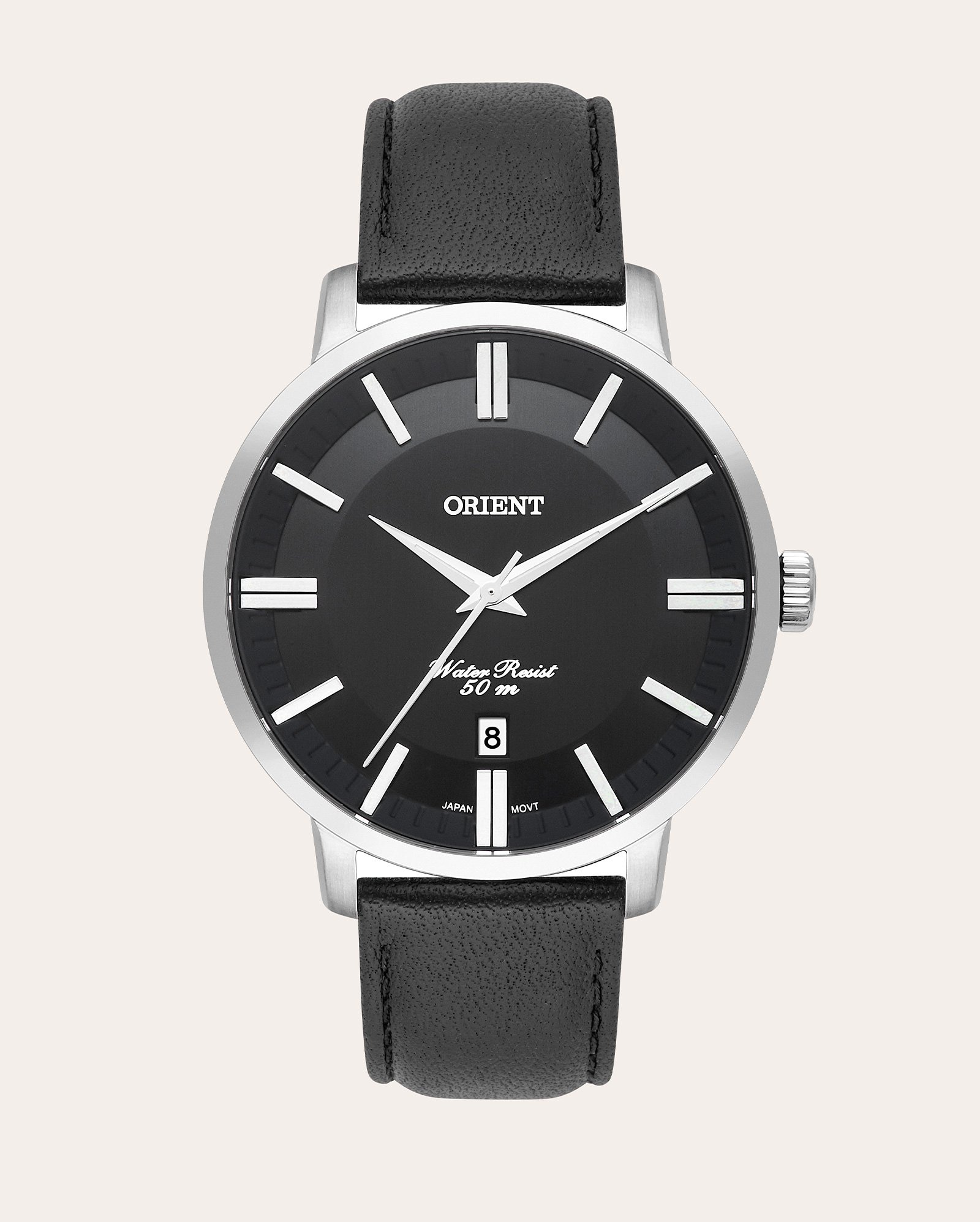 Relógio analógico masculino MBSC1038P1PX preto | Orient