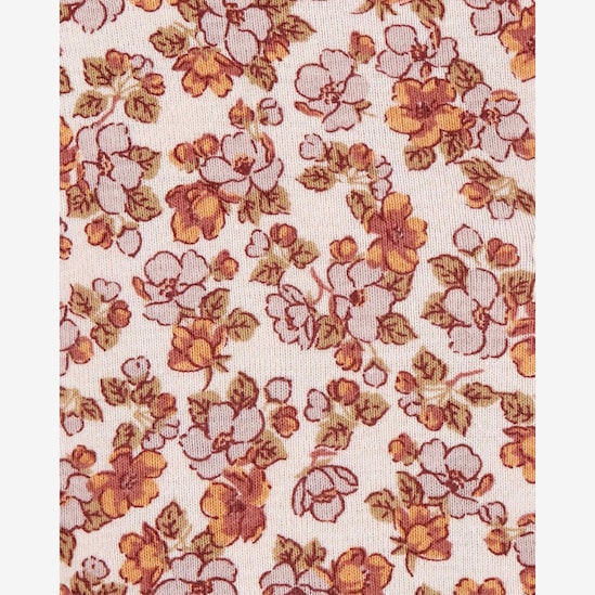 Conjunto longo bebê 3 peças floral rosa | Carter's