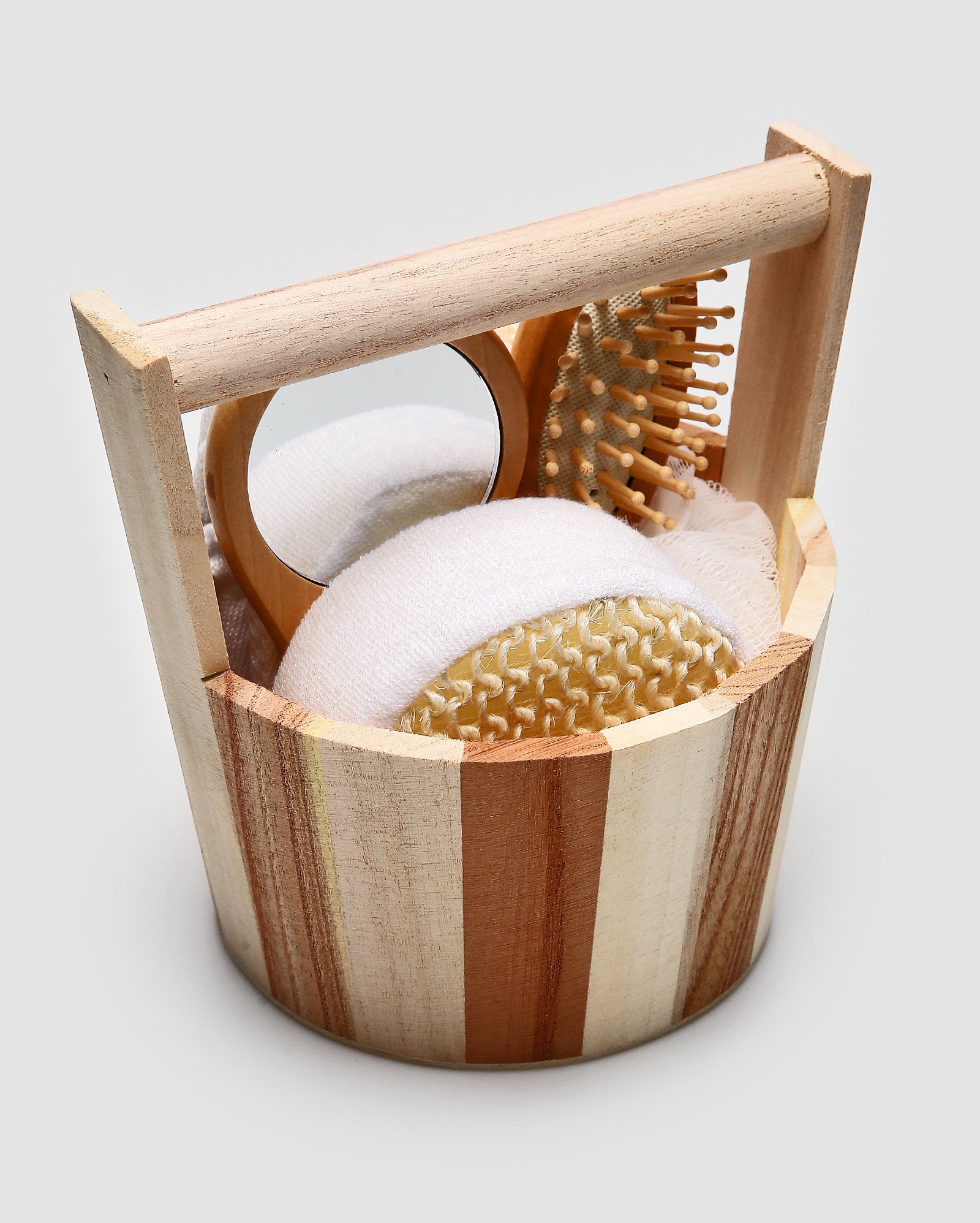 Kit spa 6 peças relax bege | Casa Riachuelo