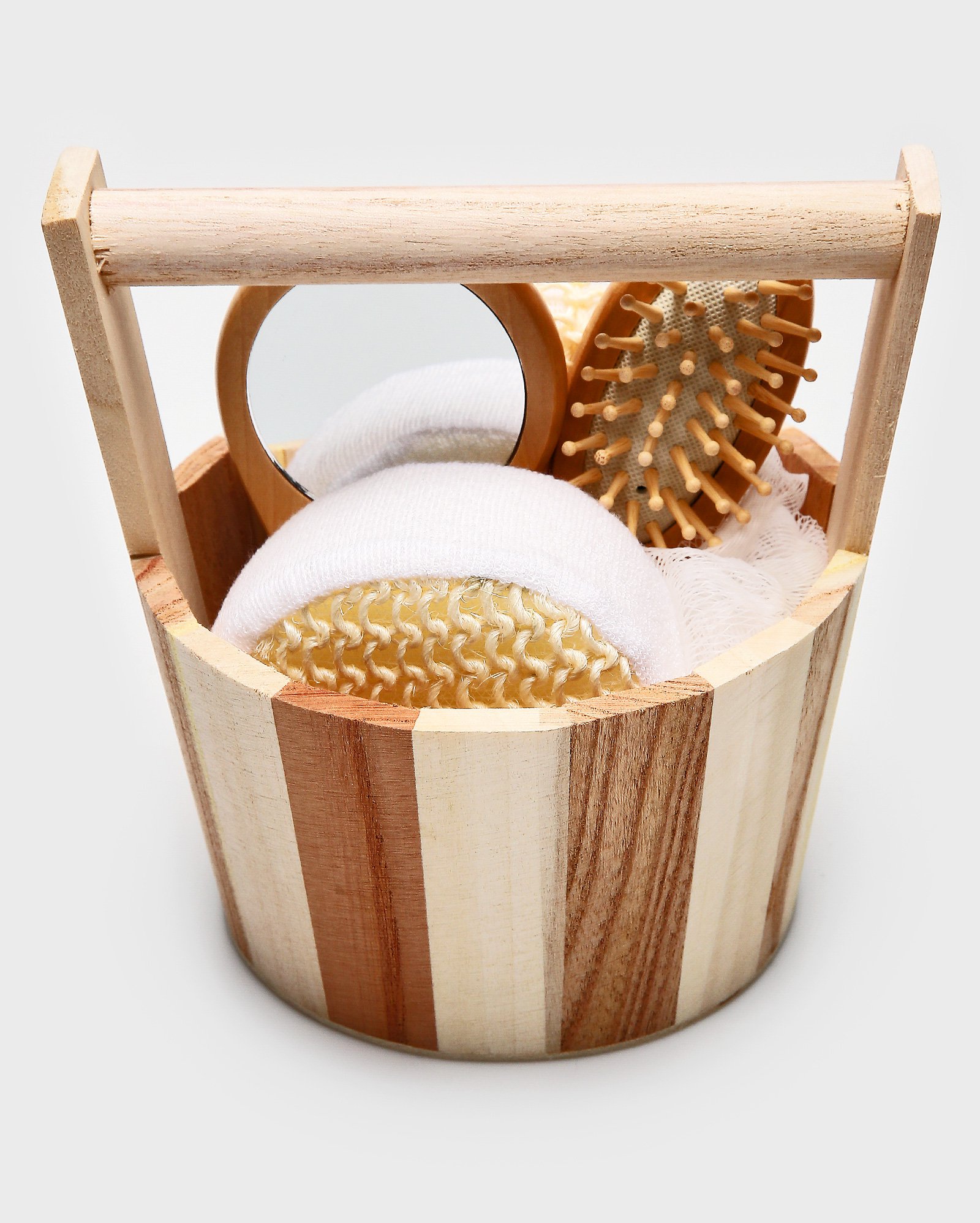 Kit spa 6 peças relax bege | Casa Riachuelo