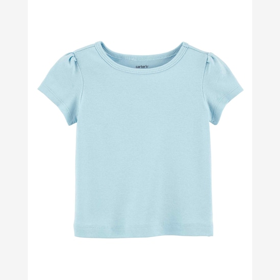 Jardineira bebê com babado floral verde | Carter's