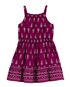 Vestido infantil abacaxi evasê roxo | Carter's