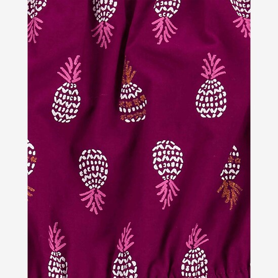 Vestido infantil abacaxi evasê roxo | Carter's