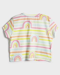 Camiseta Infantil Utah Utes - Arco Colorido E Super Confortável