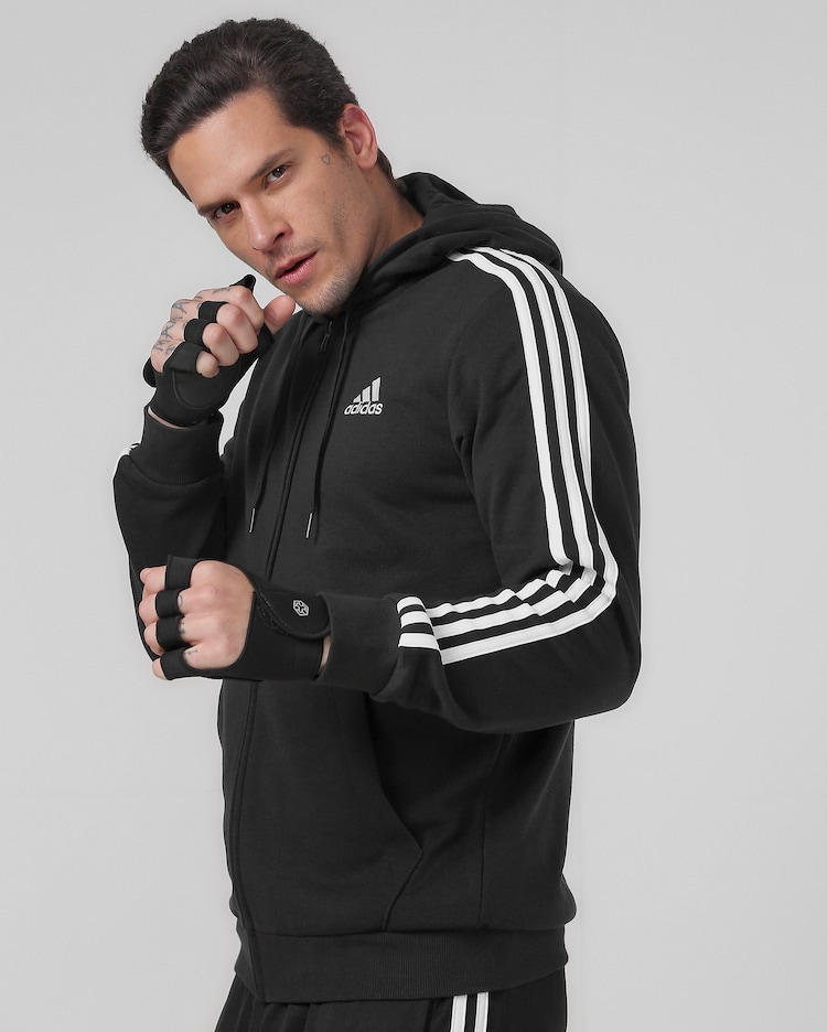 Moletom Adidas Originals Casaco Da Adidas Preto E Branco CASACO - Main Image