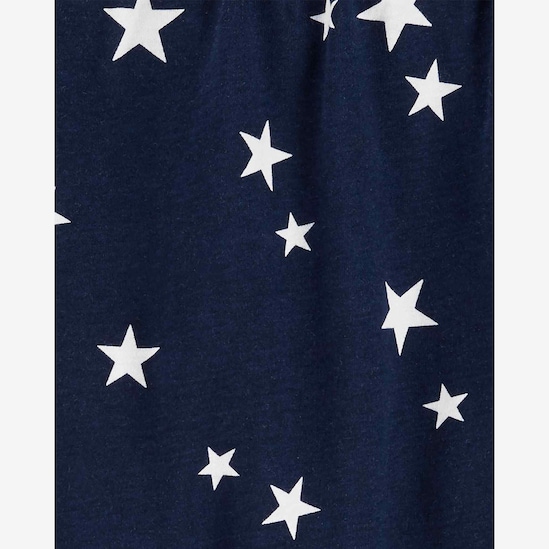 Conjunto curto infantil 2 peças estrelas vermelho | Carter's 