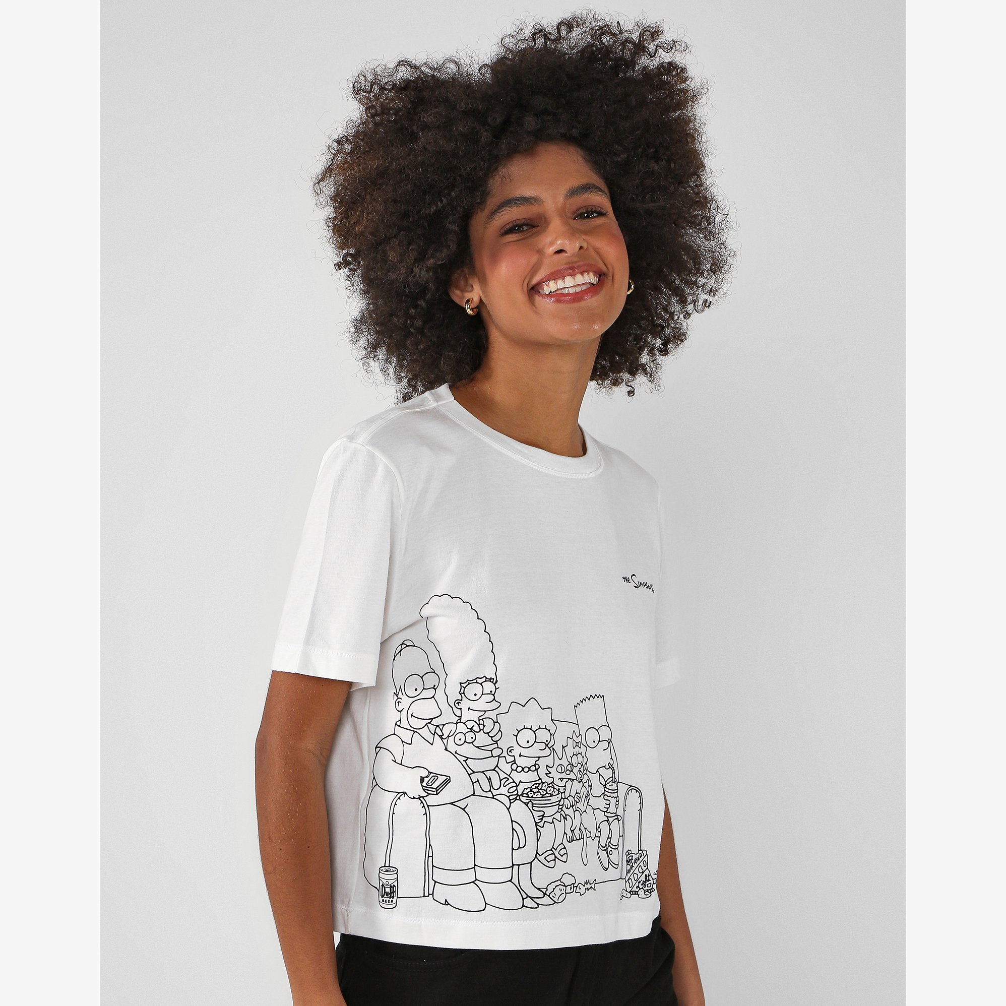 Camiseta best sale simpsons zara