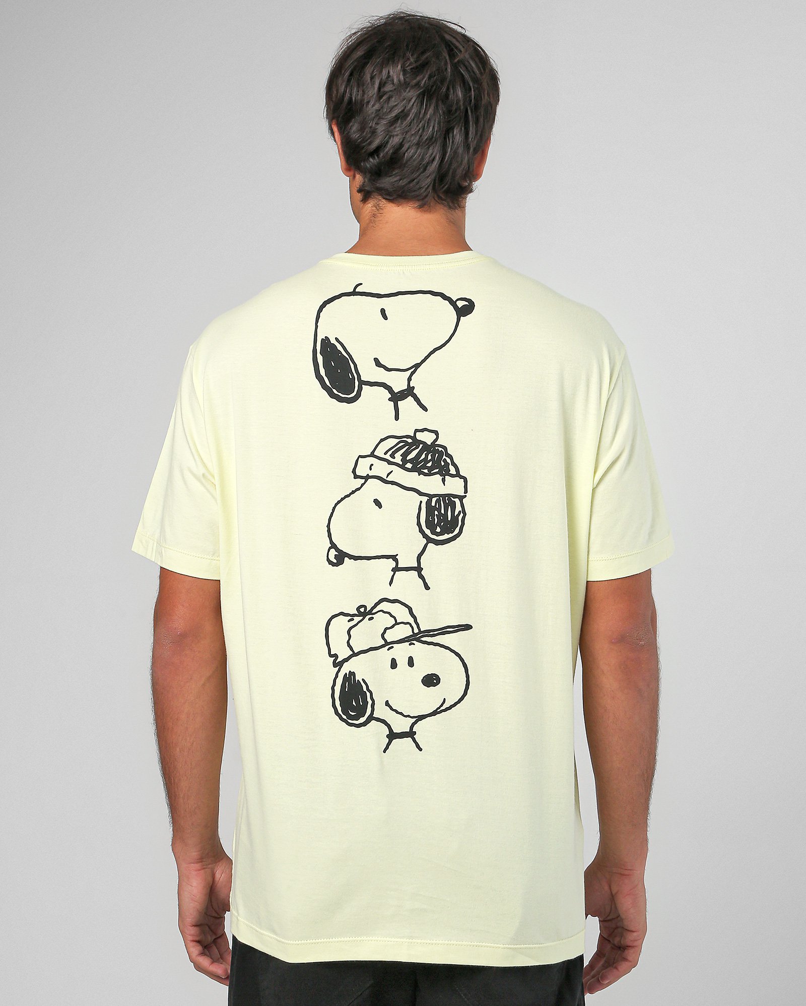 Riachuelo | Camiseta masculina Snoopy verde | Peanuts