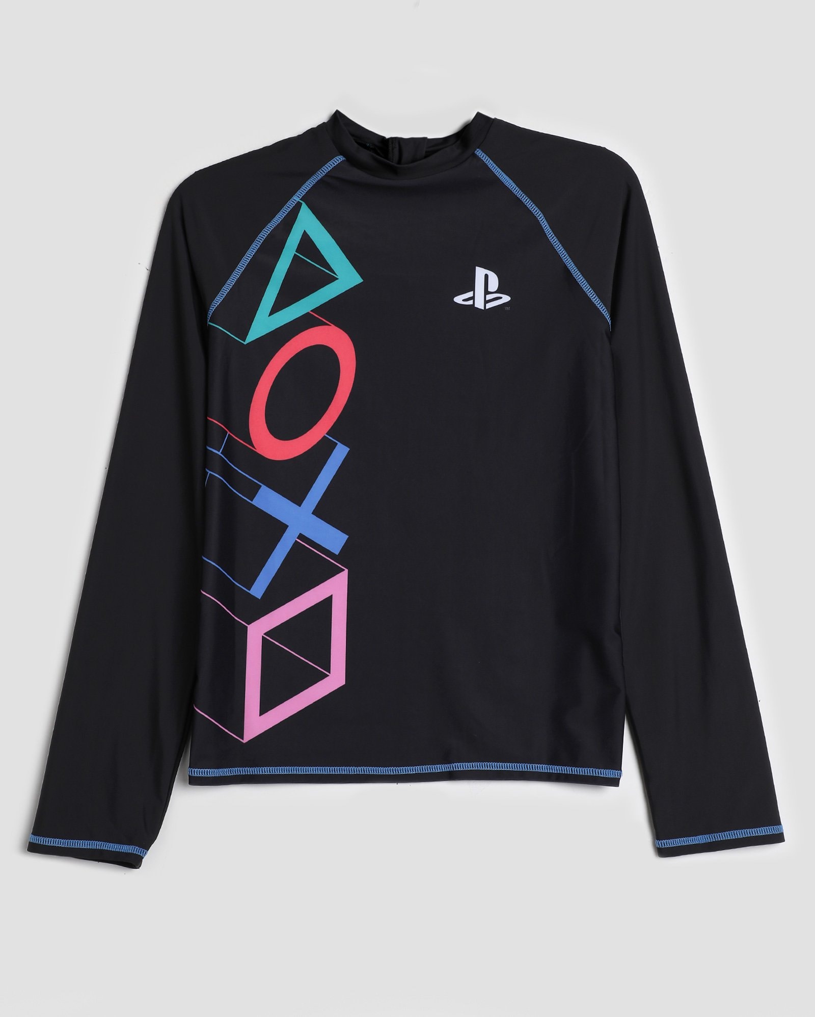 Riachuelo | Camiseta de praia juvenil manga longa PlayStation