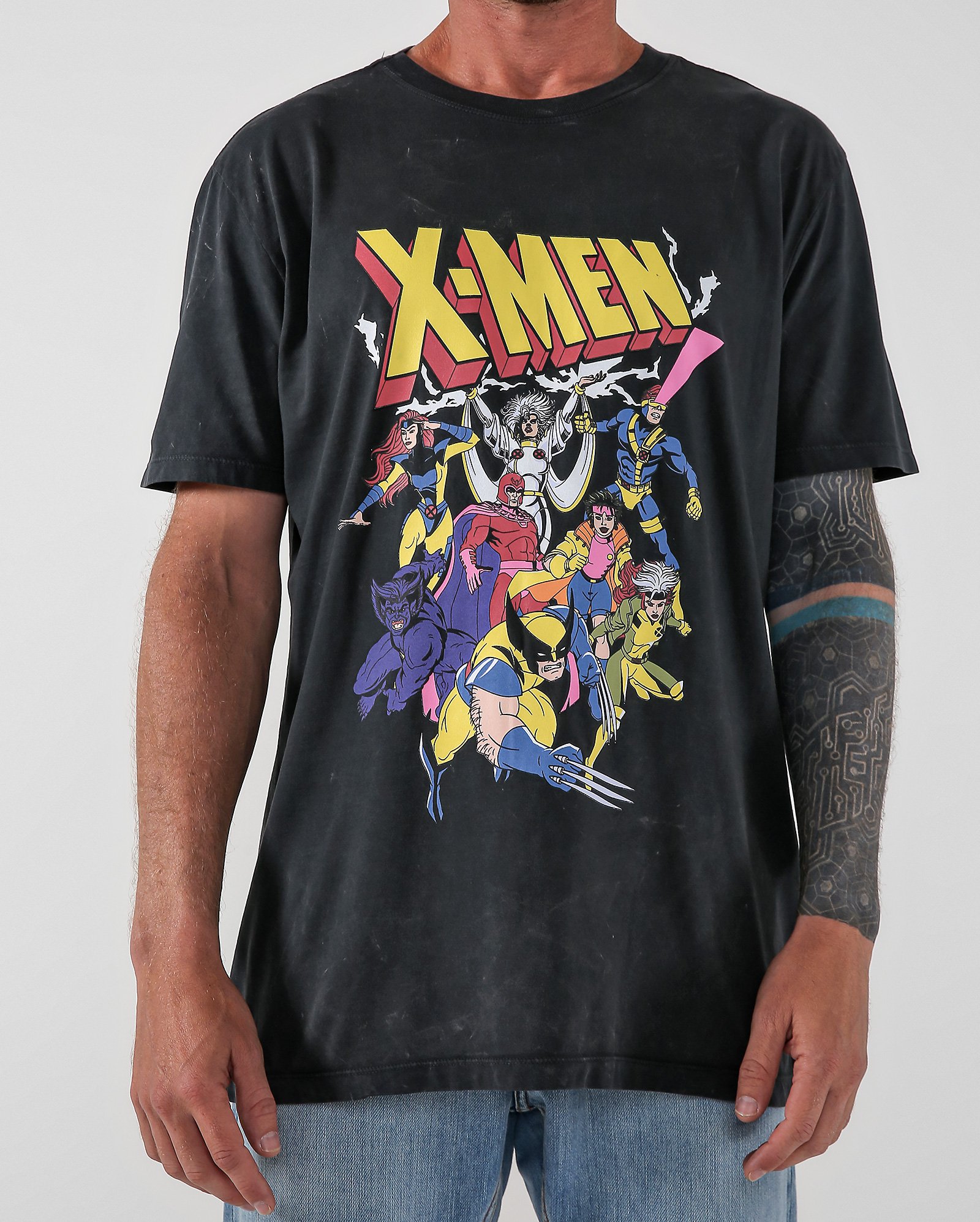 Camiseta masculina Marvel X-Men preta | FANLAB — foto 5