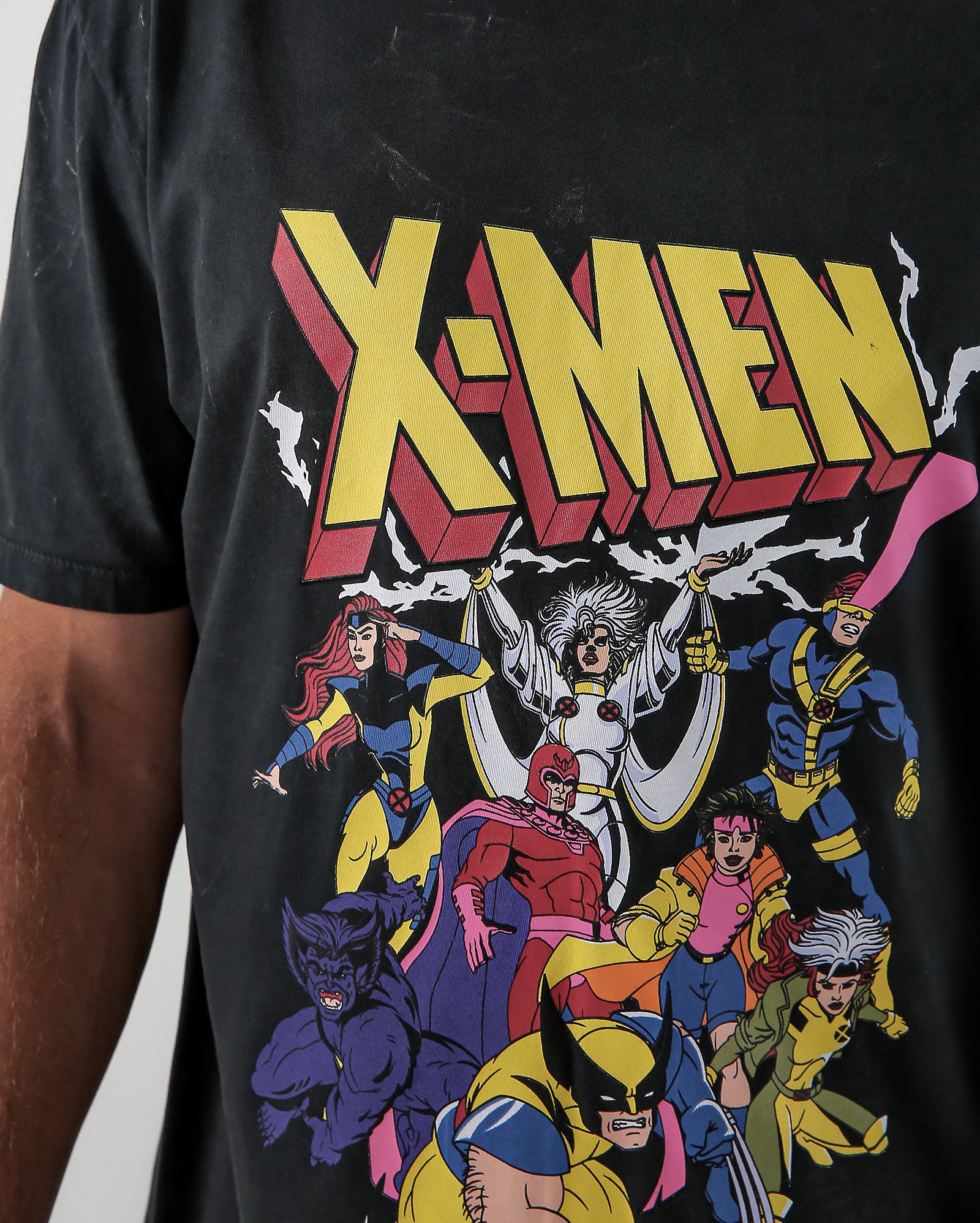 Camiseta masculina Marvel X-Men preta | FANLAB — foto 4