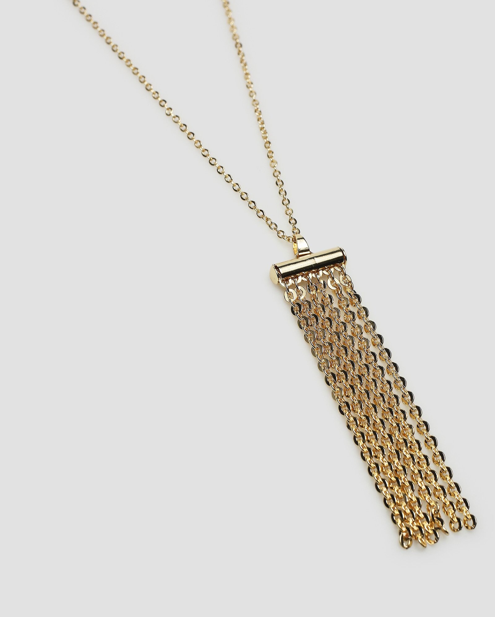 Colares Riachuelo Riachuelo | Colar feminino com franjas dourado
