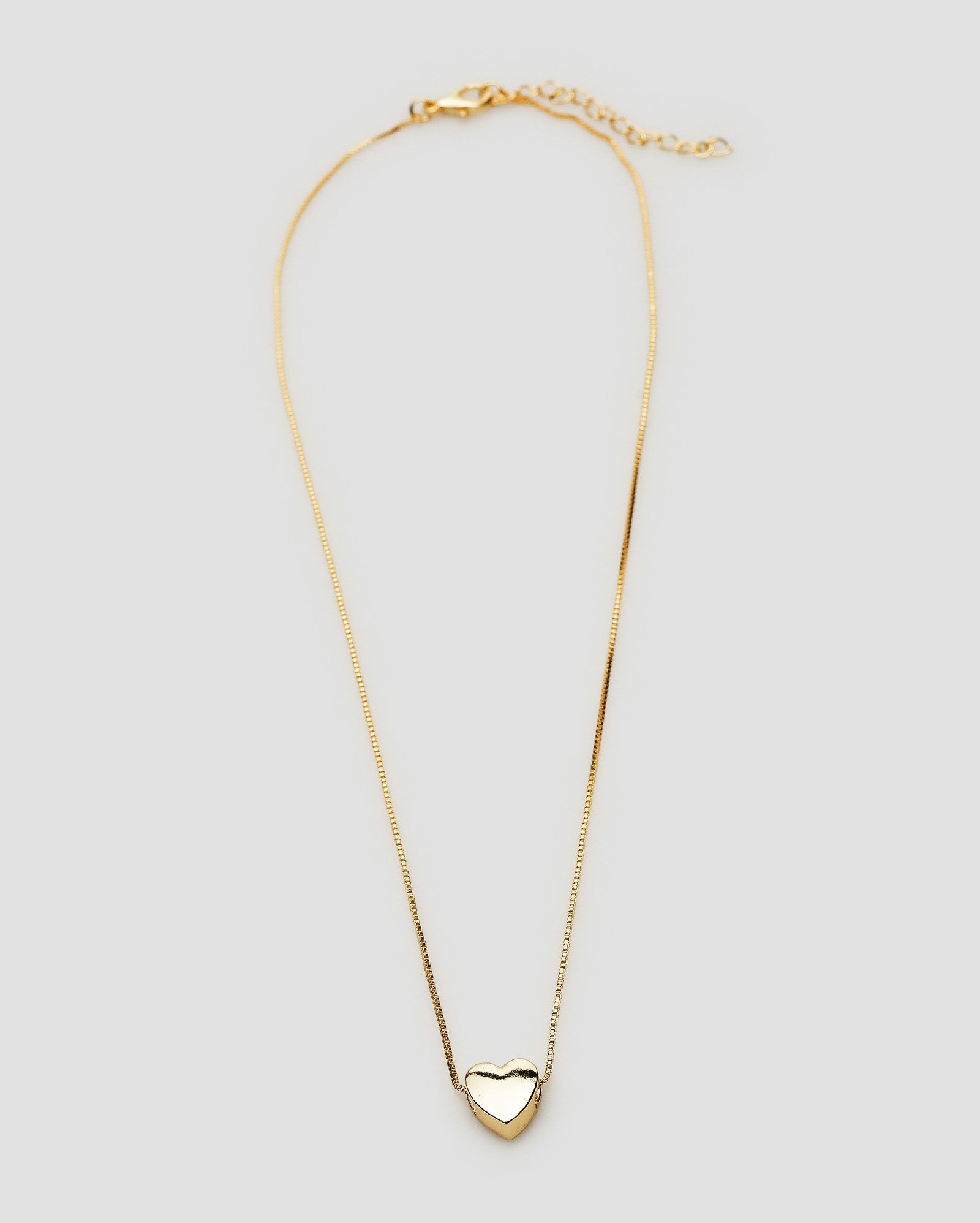 Colar feminino pingente coração dourado | Accessori by Riachuelo