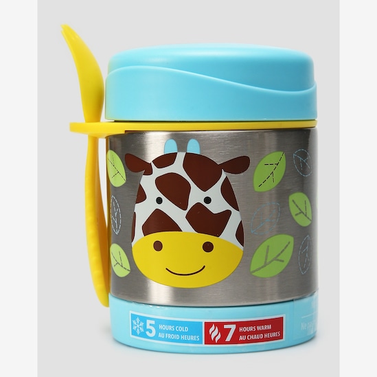 Pote térmico com talher zoo girafa | Skip Hop