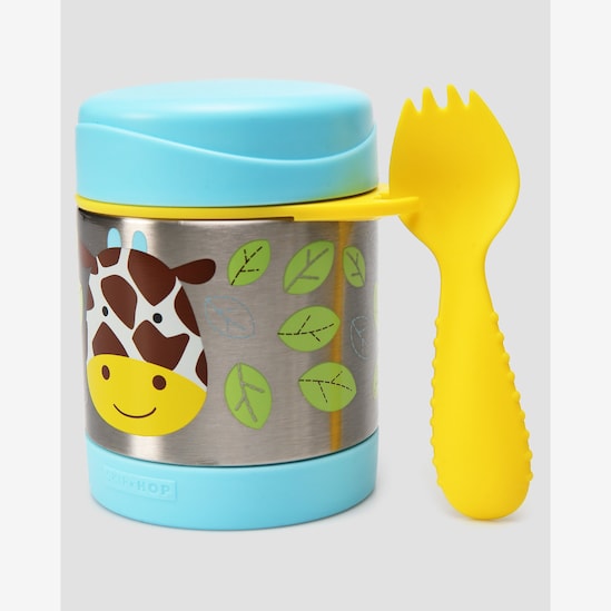 Pote térmico com talher zoo girafa | Skip Hop