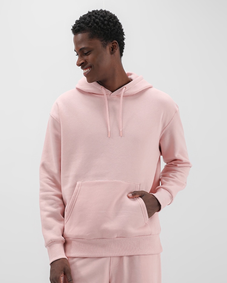 Riachuelo Blusa de moletom masculina bolso canguru com capuz