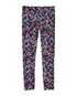Calça legging infantil floral azul | Carter's